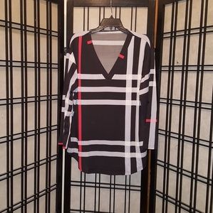 🌹"Plaid" Light Weight Tunic🛍